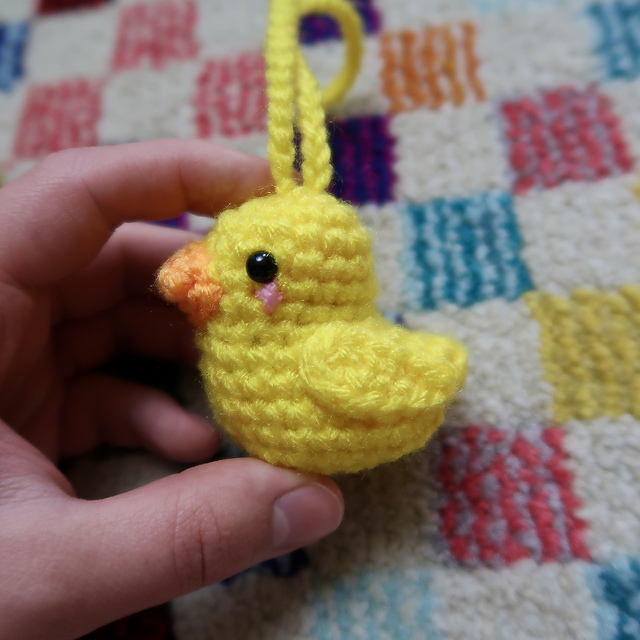 Rubber Ducky Keychain