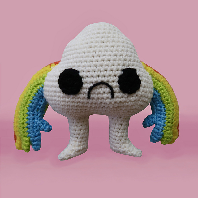 Gregor The Grumpy Raincloud Plushie