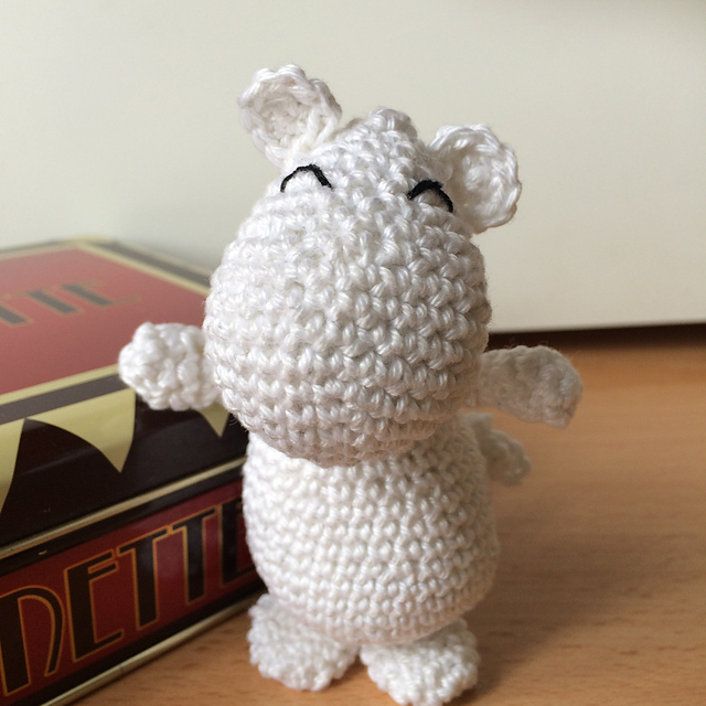 Hippo "Moomin-like" Amigurumi