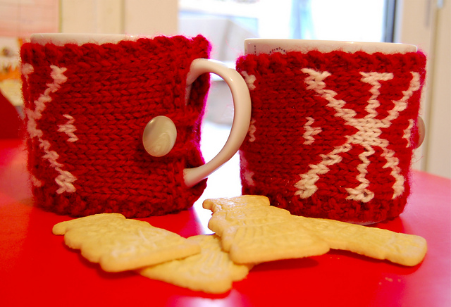 Snowflake Cup Cozy