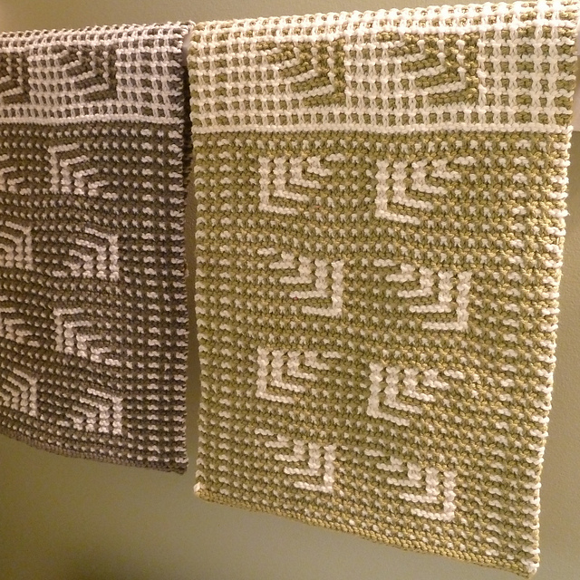 Fronded Runner, Towel or Trivet