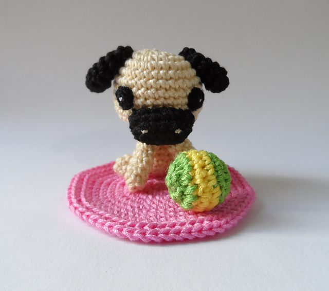 Pug Dog Doll Amigurumi