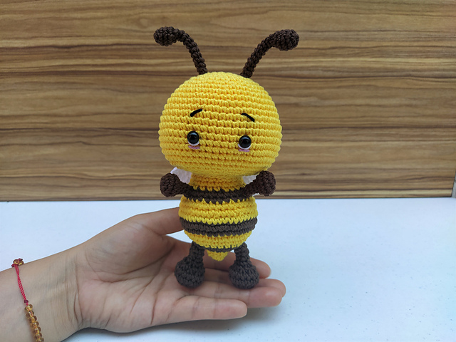 Bee Amigurumi Doll