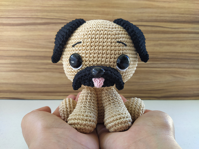 Pug Dog Doll Amigurumi