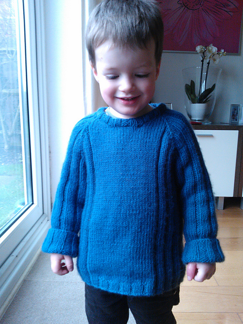Child's V-neck Sweater #2089