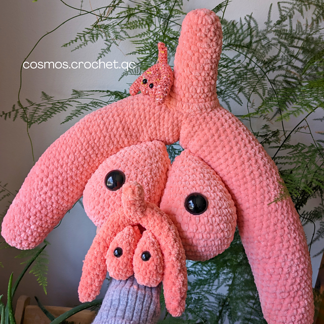 Ravelry: Cleo the clitoris pattern by Virginie Langlois