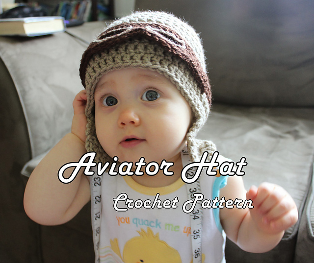 Aviator Earflap Baby Hat