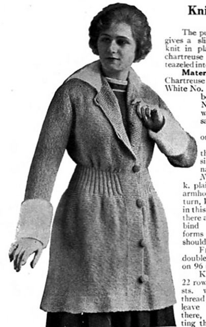 Knitted Girdle Sweater No. 509
