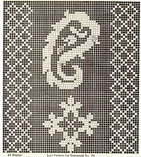 Ravelry Leaf Pattern for Bedspread No. 700 pattern by Corticelli