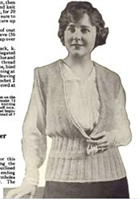 Princess Slip-On Sweater No. 674