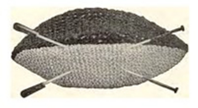 Ribbon and Chenille Hat No. 670
