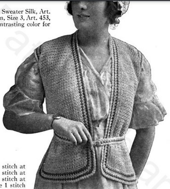 Princess Julia Crocheted Spencer No. 313