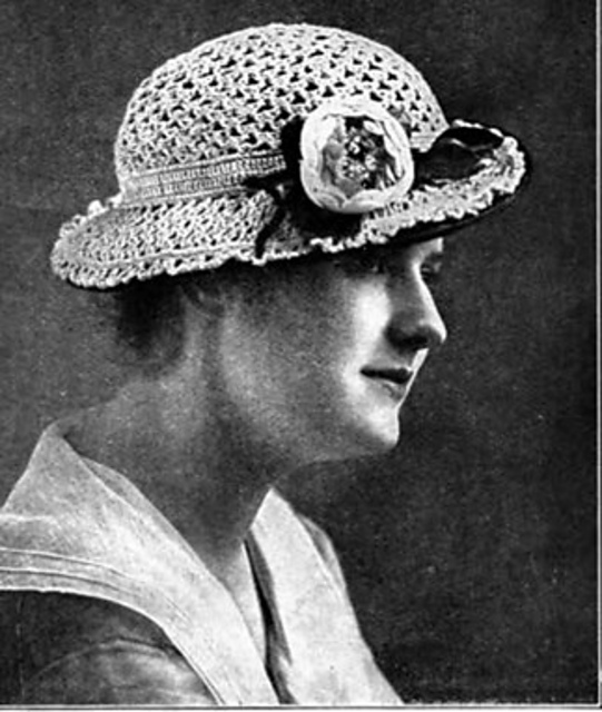 Princess Louise Crocheted Hat No. 296