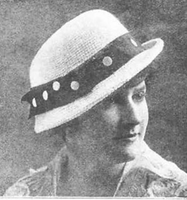 Princess Anne Crocheted Sports Hat No. 295