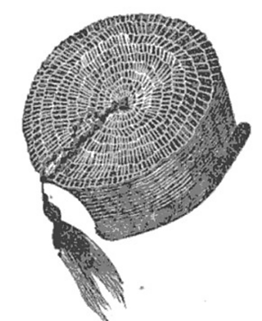 Scotch Smoking Cap in Crochet