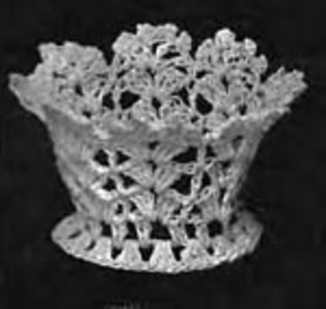 CMC Crocheted Basket, No. 289