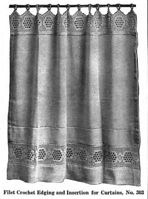 CMC Filet Crochet for Curtains, No. 303