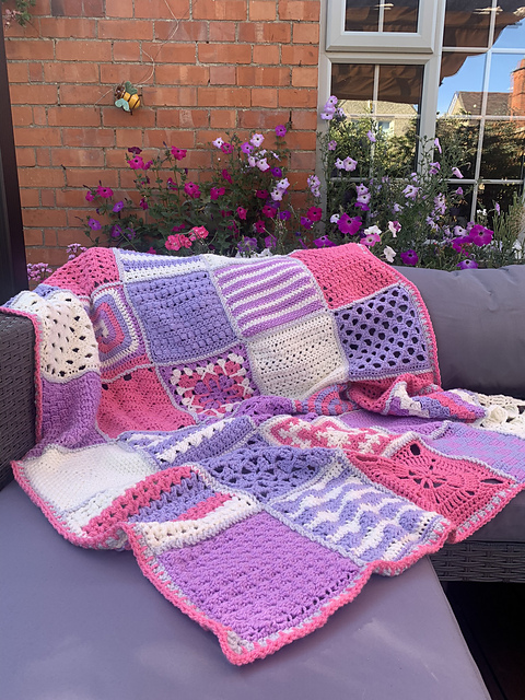 Hodgepodge Blanket CAL
