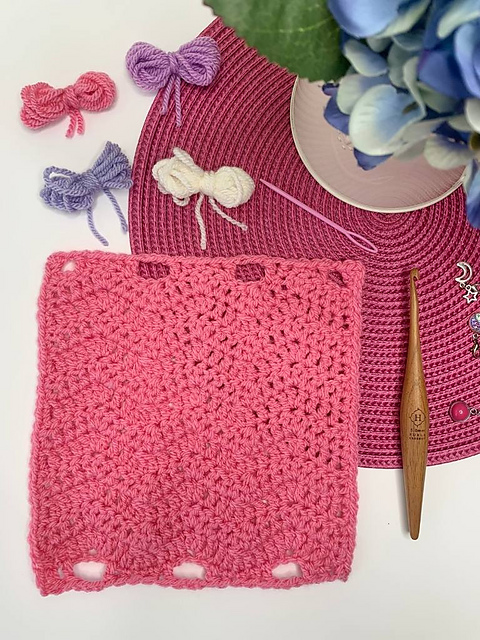 Short Chevron Granny Square