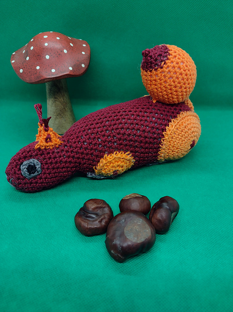 Rosa the red squirrel
