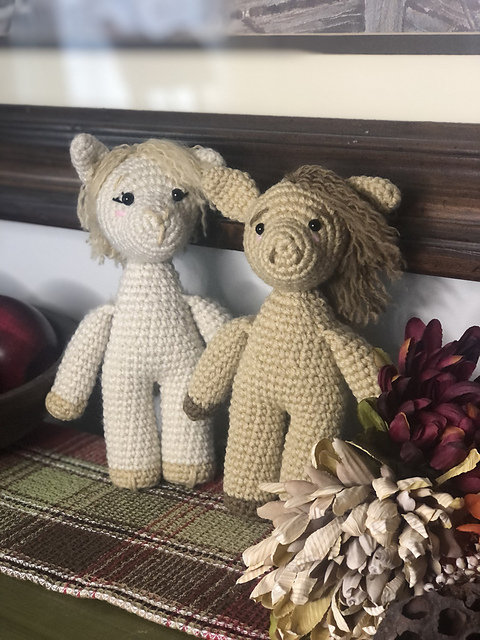 Abi The Alpaca/Kiah The Horse