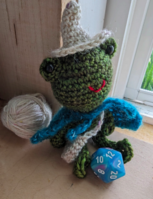 Tiny Frog Wizard