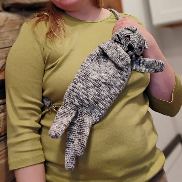 Cat Crossbody Bag