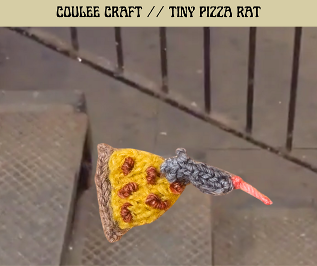Tiny Pizza Rat