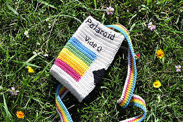 Blank VHS Crossbody Bag
