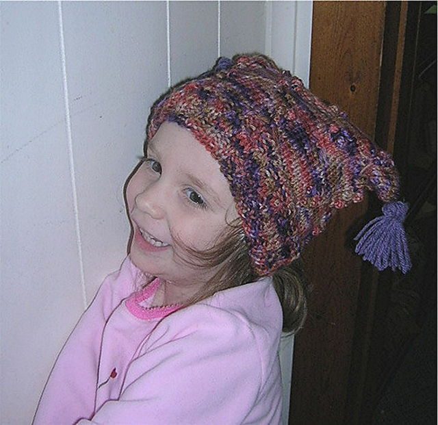Kid's Candy Hat & Mittens Set