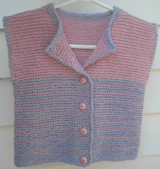 Striped Surprise Vest