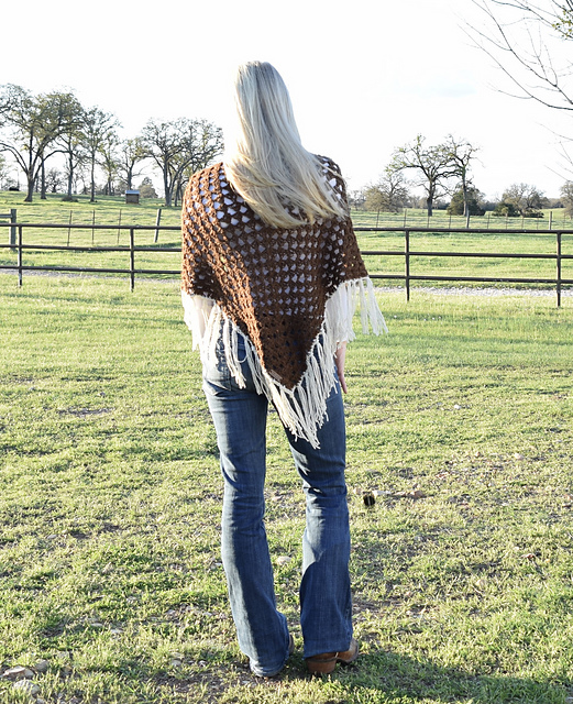 The Charolette Triangle Shawl