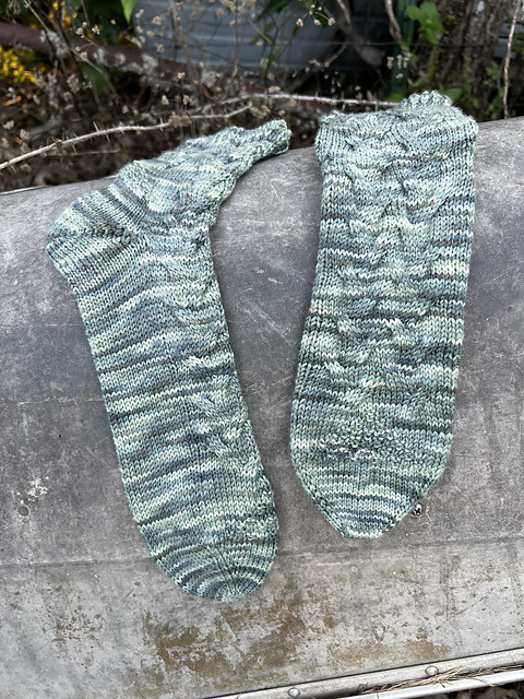 PNW Mountain Tides Socks