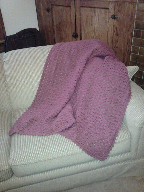 Shells and Lace Afghan