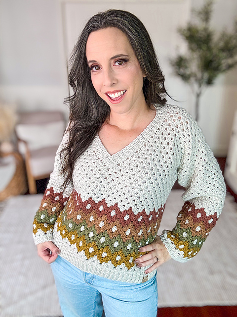 Shades of Diamonds Pullover