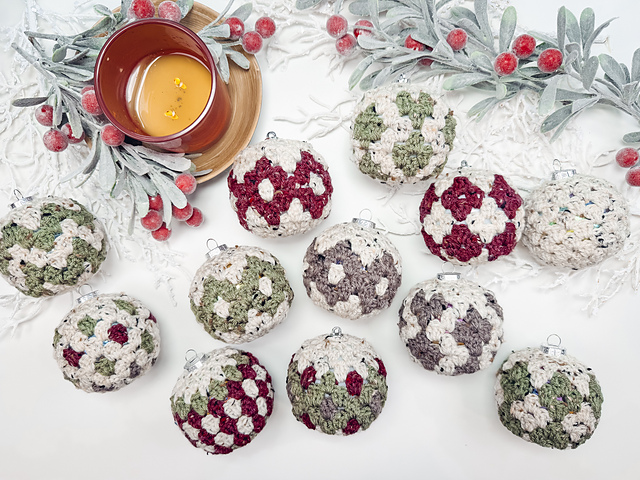 Granny All the Way Ornaments