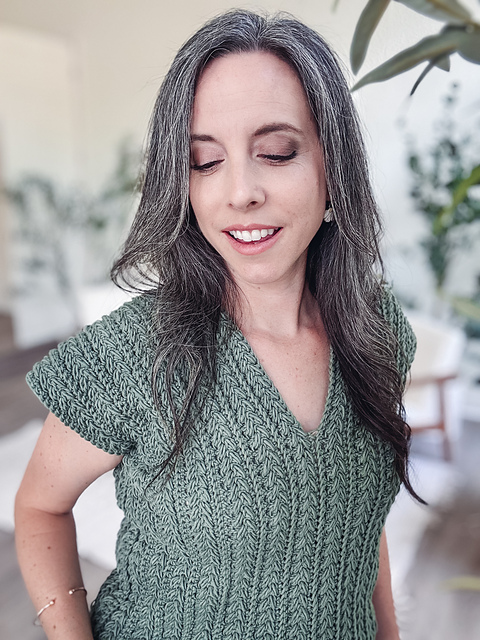 Braided Wheat Stitch™ Easy Summer Top