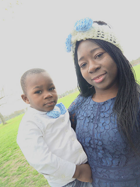 Mum & Son Headband and Bowtie