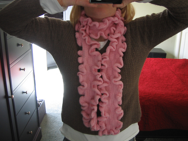 Ruffle Scarf