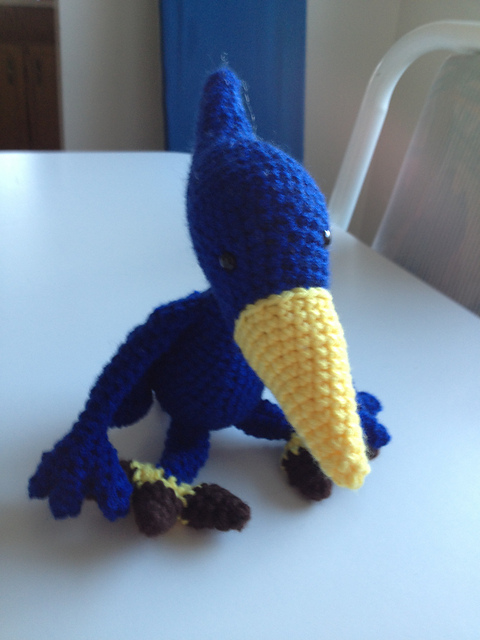 Set of 4 Dinosaur Amigurumi