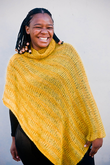 Striped Poncho