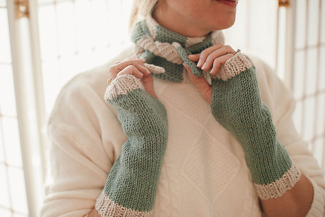 Quick Gloves and Scarf