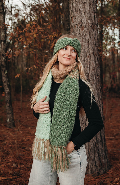 Cirrus Scarf Set