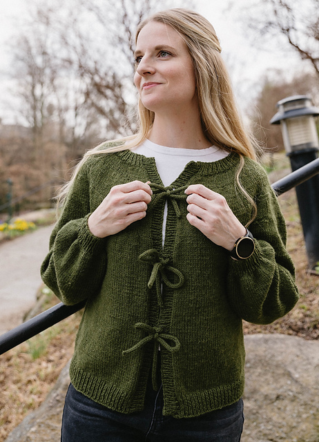 Ravelry: Triple Cord Cardi pattern by Rachel Alford