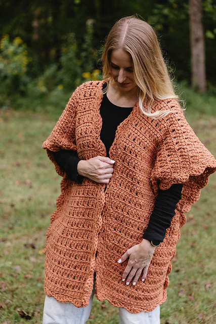 Wren Poncho Cardi