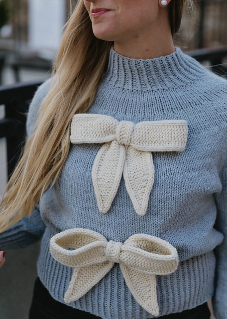 Classy Bow Sweater