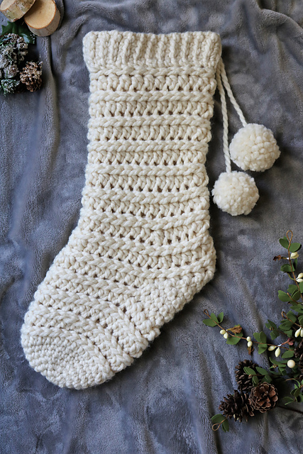 Farmhouse Christmas Stocking