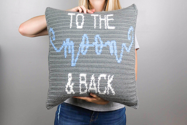 To the Moon Pillow