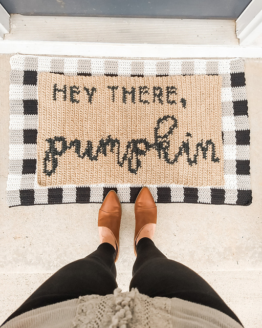 Pumpkin Mat