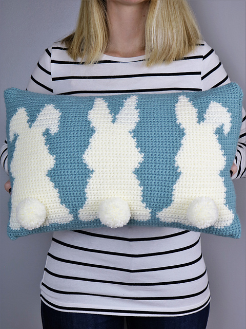 Easter Tails Pillow